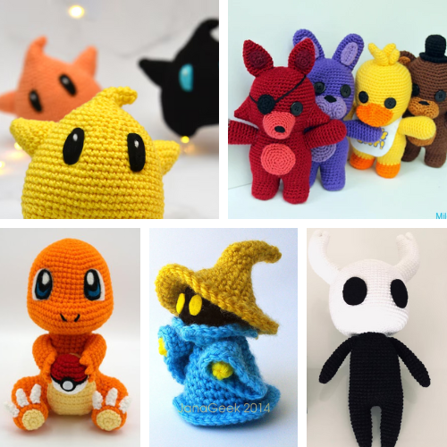 How to Crochet Your Favorite Video Game Characters