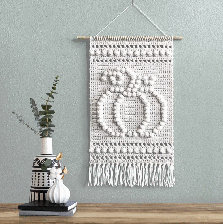 Image for Pumpkin Wall Hanging Crochet Pattern