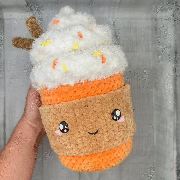 Image for Pumpkin Spice Latte Crochet Pattern
