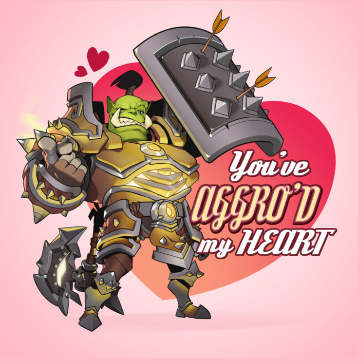Image for World of Warcraft Valentine's Day Printables