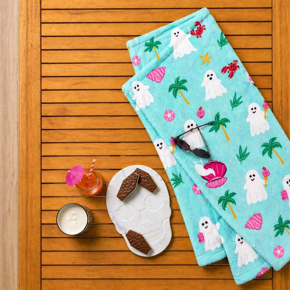Image for Ghosty Beach Summerween Blanket
