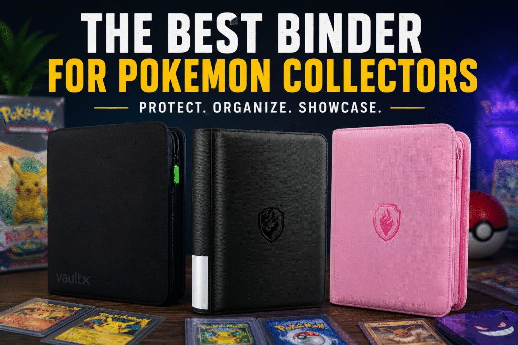 Best Binder for Pokemon Collectors: How to Choose the Right One for Your Collection