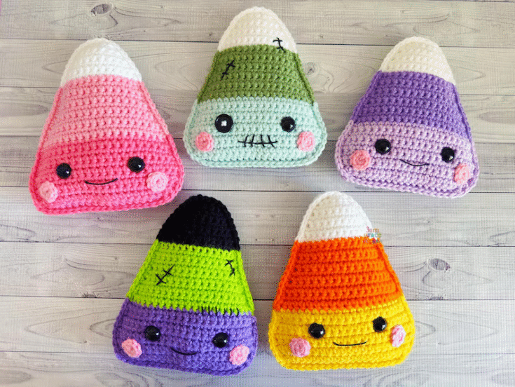 Image for Candy Corn Crochet Friends